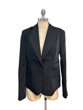 Tom Ford Designer Womens Black Blazer Jacket Size  8 10R
